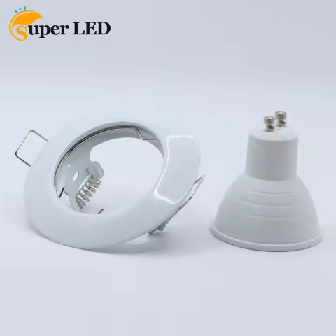 Indoor Small Gu10 Mr16 Die Casting Metal Housing Recessed Downlight fxiture led spotlight mr16/gu10 