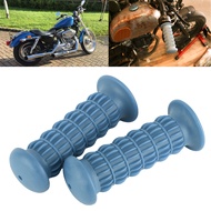 【ราคาพิเศษ】Motorcycle Rubber Handlebar Grip Universal Hand Bar Grips Fit for XL833/CB400/CG125 Motor Bike