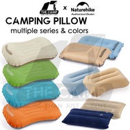 Naturehike Pillow Camping Inflatable Auto Inflate Automatic Aeros TPU Flocking Inflation Sleeping Ba