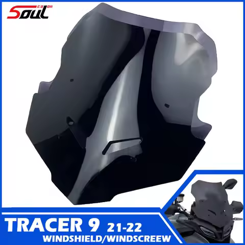 Motorcycle Sports Windshield Visor Windscreen Fits For YAMAHA TRACER 9 2021 2022 MT-09 TRACER GT9 GT