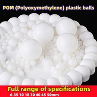 Polyoxymethylene POM Solid Plastic Ball Precision Plastic Ball 7mm 6.35 10 18 30 40 45 50mm ZGNV