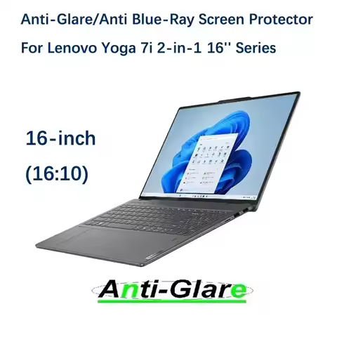 2X Anti-Glare/Anti Blue-Ray Screen Protector for Lenovo Yoga 7i 2-in-1 16'' Gen 9 /Yoga 7i 13th Gen 