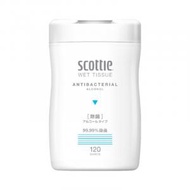 Scottle 99%除菌抽取式桶裝濕紙巾 (含酒精) 120枚 [平行進口]