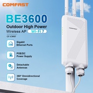 Comfast WiFi7 BE3600 Outdoor Wireless AP 2.4&5.8GHz WiFi Access Point 360° WiFi Omnidirectional Cove