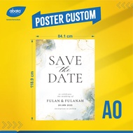Print JUMBO SIZE CUSTOM POSTERS (A2, A1, A0)
