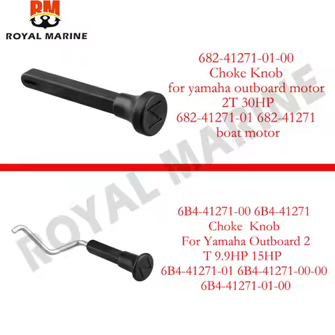 682-41271-01-00 6B4-41271-00 Choke Knob For Yamaha Outboard 682-41271 2T 30HP 6B4-41271 2T 9.9HP 15H