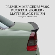 Bodykit bodykit ductail mercedes benz w202 spoiler trunk mercy w202 ductael