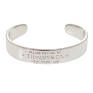 กำไลข้อมือ Tiffany & Co. รุ่น Return to Tiffany Narrow Cuff ทำจากเงินสเตอร์ลิง 925 ประดับเพชร รหัส 1