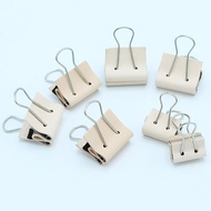 Leather Dovetail Clip Two Styles Longtail Clip Fixed Clip Bill Clip Cowhide Bonding Fixed Clip Seaml