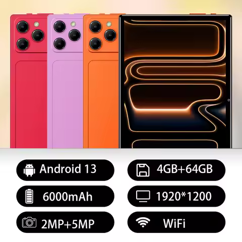 2026 New Upgraded Pad 10.1 Inch 4GB RAM 64GB ROM 4G Dual SIM Network AI Speed-up Tablet Bluetooth Wi