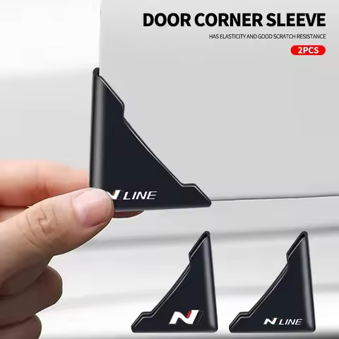Car Door Corner Protector Silicone Bumper Sticker For Hyundai i10 i20 i30 NLine Sonata Tucson Azera