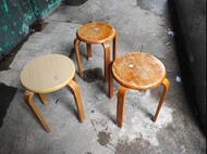#圓型木凳 $10/張 (自取)