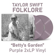 Taylor Swift - Folklore - "Betty's Garden" Purple 2xLP Vinyl (2020) Limited 1st Release) PH Black Di