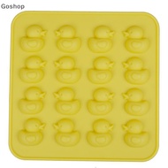 Goshop Cute Du Silicone Mold DIY Chocolate Ice Biscuit Candy Moulds op