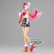 READY STOCK  GOLD STICKER ONE PIECE DXF GRANDLINES RED FILM UTA FIGURES TOY