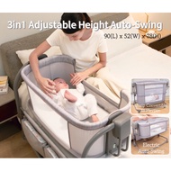 Mastela 3IN1 Auto-Swing Bassinet Convertible to Playpen