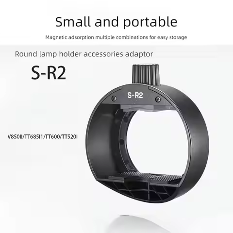 The Newly Upgraded Round Head Accessory Adapter S-R2 Can Be Used for the Shenniu AD200 Series and th