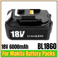 BL1860 18V 6000mAh Battery Packs for Makita