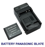 DMW-BLH7 \ BLH7 \ BLH7PP \ BLH7E แบตเตอรี่ \ แท่นชาร์จ \ แบตเตอรี่พร้อมแท่นชาร์จสำหรับกล้องพานาโซนิค