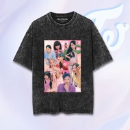 Twice Oversize Washed T-shirt | Stone Wash T-Shirt | Oversized T-shirt | Stone Wash Oversize | Washe