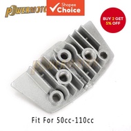 50cc 70cc 90cc 110cc Motorcycle Oil Cooler Adapter Engine Cylinder Cover Horizontal Engine Adapter E