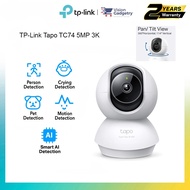 TP-Link Tapo TC74 Pan/Tilt Wifi Home Security Camera 5MP 3K