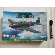 Tamiya Model Kit 1/72 Mitsubishi A6M5 Zero Fighter (Vintage) (Official)