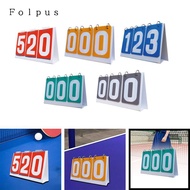 [Baosity11] Score Counter Scoreboard Flipper Flip Scoreboard for Basketball Volleyball