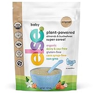 Else Nutrition Baby Cereal Stage 1 for 6 months+, High Iron, Plant Protein, Organic, Whole foods, Vitamins and Minerals (Original-High Iron, 1 Pack)