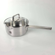 Huohou Panci Sauce Pan Stainless Steel Three Layer Composite With Lid