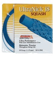 Ashaway Ultranick 18 squash string (1 set)