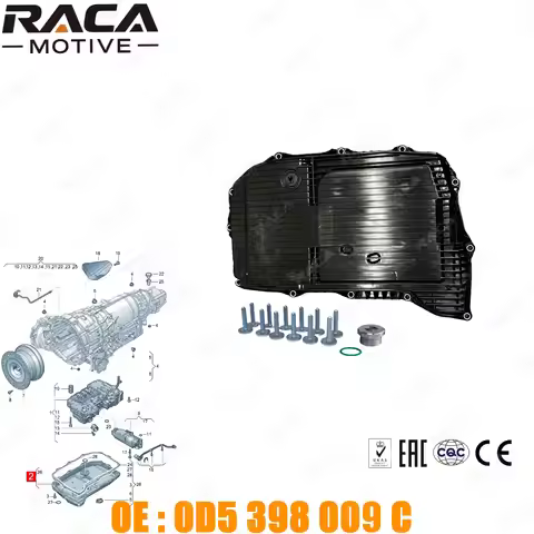 High-Quality Automatic Transmission Oil Pan Suitable for Audi A4 B9, A5, A6 C8, A7, A8 D5, Q5, Q7 20