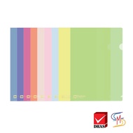 Elephant Brand Clear File Plastic Document Envelope Size A4 No.405A4 12 Files