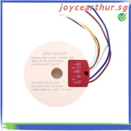 {joycearthur.}LED Driver 40W Circular Dual-Color LED Power Supply with Wide Voltage Range LED Strip 