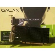 การ์ดจอ GALAX  รุ่น Nvidia GeForce GT 710 2GB DDR3 (no box) มือสอง ไม่มีกล่อง