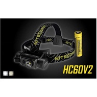 NITECORE HEADLAMP SERIES OSRAM P9 WHITE LIGHT - HC60 V2