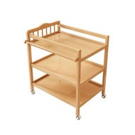 Diaper Table Solid Wood Baby Care Change Diaper Bath Shelf Newborn Baby Touch Change Diaper Change D