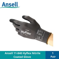 Ansell 11-840 Hyflex Nitrile Coated Glove