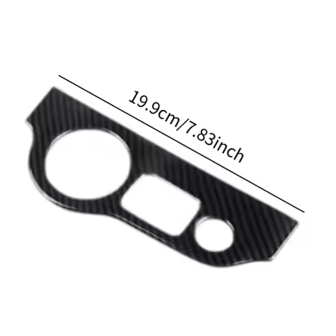 Headlight Switch Button Panel Sticker Durable ABS Plastic Interior Frame Decor for Dodge Charger 201