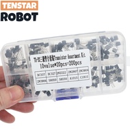 TO-92 BC337 BC327 2N2222 2N2907 2N3904 2N3906 S8050 S8550 A1015 C1815 Transistor Assortment Kit 10va