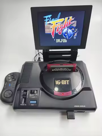 8 INCH MD1 SEGA MEGA DRIVE1 LCD Retro Arcade Game Machine Portable Display Mini Monitor With Stereo 