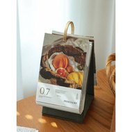 desk calendar 2026 2026 calendar Retro Literature Calendar Ornaments -2026 Retro Nostalgic Page Turn