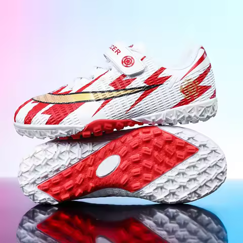 Childrens Football Shoes Summer Hot Selling Professional Original Society Football Boot PU Leather F