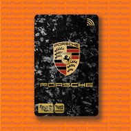 Forged Carbon SUPERCAR STICKER FOR T*G TNG Card TOUCH N GO NFC Card STIKER LIMITED EDITION