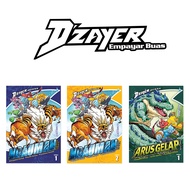 D'ZAYER Empayar Buas Isu 1-3 (Comic Holic) | DZAYER Komik Sains Haiwan STEM Kanak-Kanak