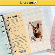 [Jamstudio] A6 Wide 6 Holes Color Check Refill paper