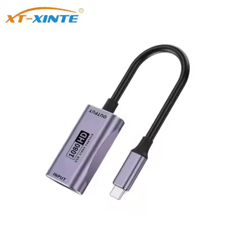 4K HD Audio Video Capture Card HDMI-compatible 1080P 60Hz Video Recording Live Steaming Capture Adap