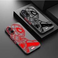 Spiderman Sketch Marvel Avengers Matte Cell Phone Case For OPPO Realme 3 5 6 7 7I 8 8I 9 10 GT MASTE