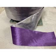 Cheap Zone~A533) 6.6cm Wide Purple Velvet Ribbon Sell In Picture 1 Roll~Many Feet, Not Fine, Cheap~S