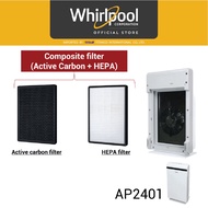 Whirlpool ไส้กรองอากาศ สำหรับเครื่องฟอกอากาศ AP2401 (จำนวน 1 ชิ้น)